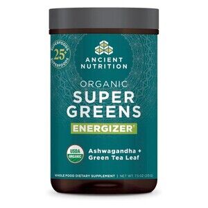 Ancient Nutrition Supergreens Energizer Powder